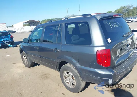 2004 Honda Pilot Ex z USA, uszkodzony, nr VIN 2HKYF18404H504717